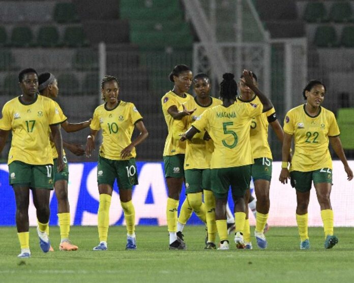 Caf Women’s Africa Cup Of Nations Players In Action
