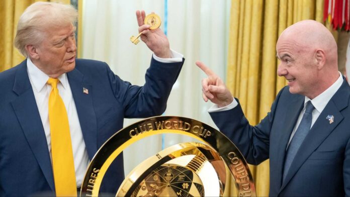 Donald Trump At Fifa Club World Cup