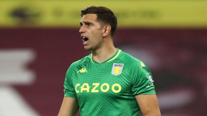 Emi Martinez Aston Villa Goalkeeper