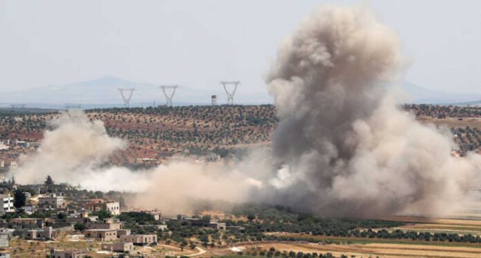 Explosion Aftermath In Idlib, Syria