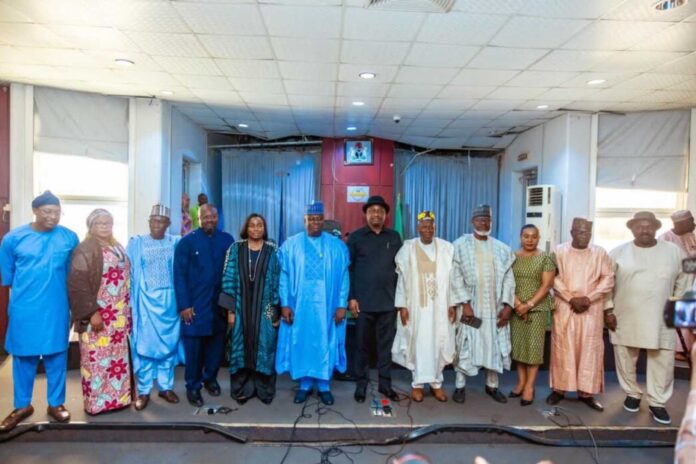 Festus Keyamo And Abdullahi Ganduje Inauguration Event