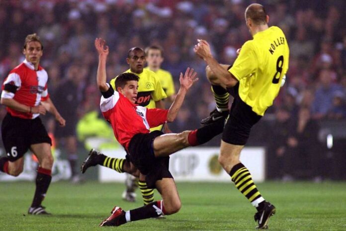Feyenoord Players Training Before Match