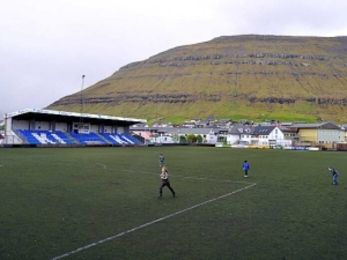 Football Match In Klaksvik, Faroe Islands