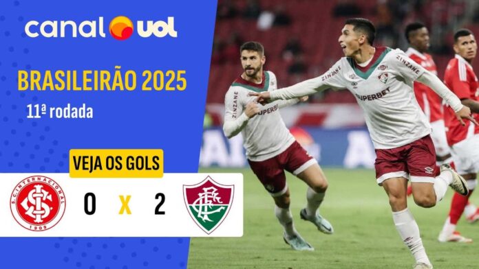 Internacional And Fluminense Football Match