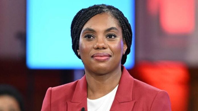 Kemi Badenoch Speaking In Cnn Interview