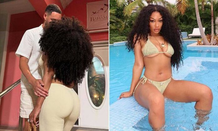 Klay Thompson And Megan Thee Stallion Vacation Photos