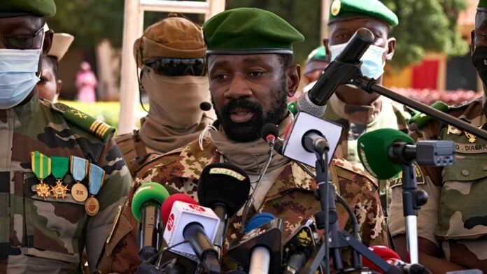Mali Military Leader Assimi Goita Image
