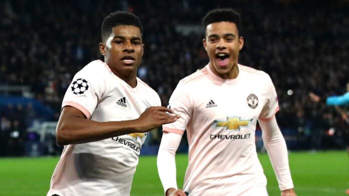 Marcus Rashford And Jesse Lingard Football Reunion