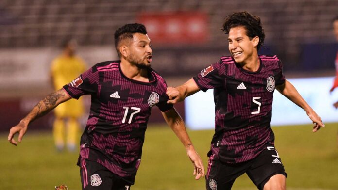 Mexico Vs Honduras Football Match