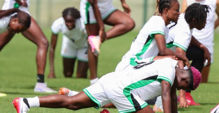 Nigeria Vs Zambia Women's Afcon Quarterfinal Match