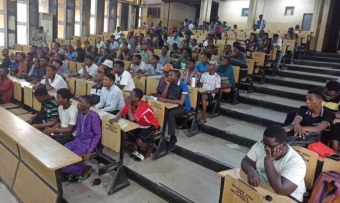 Nigerian Students In Academic Setting