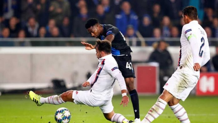 Psg Vs Real Madrid Action Shot