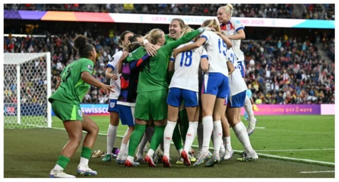 Sarina Wiegman Euro 2025 Victory Celebration