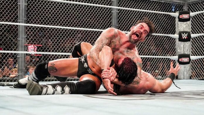 Seth Rollins Vs Cm Punk Wrestling Match
