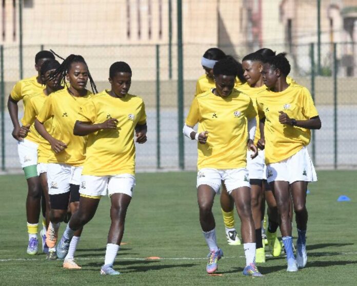 South Africa Vs Ghana Women Football Match