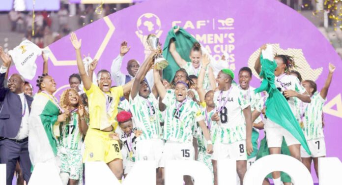 Super Falcons Team At Presidential Villa
