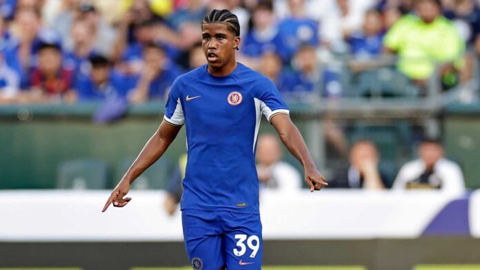 Andrey Santos Chelsea Midfielder, Football Action