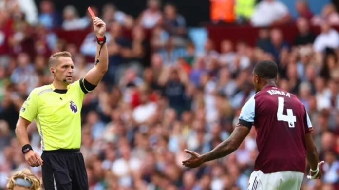 Anthony Gordon Red Card Newcastle Liverpool Match
