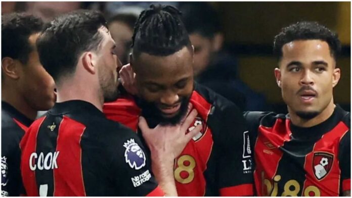 Antoine Semenyo In Action For Afc Bournemouth