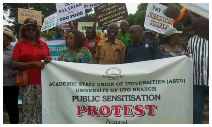 Asuu Protests Across Nigeria Universities August 2025