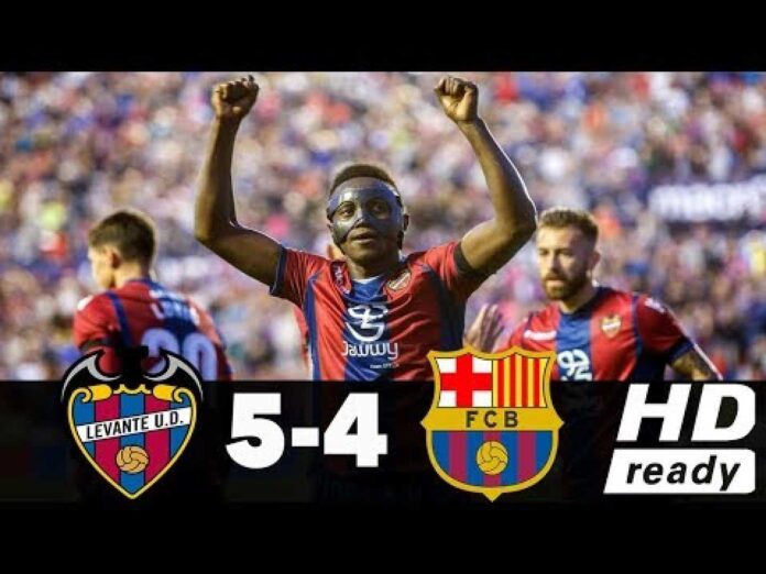 Barcelona Vs Levante Match Highlights
