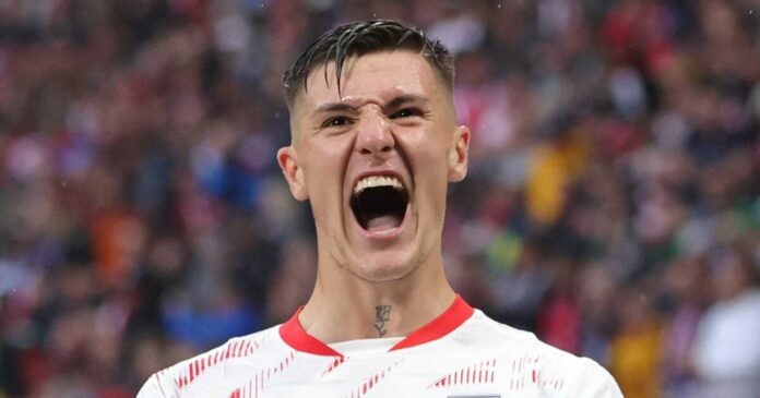 Benjamin Sesko Manchester United Celebration