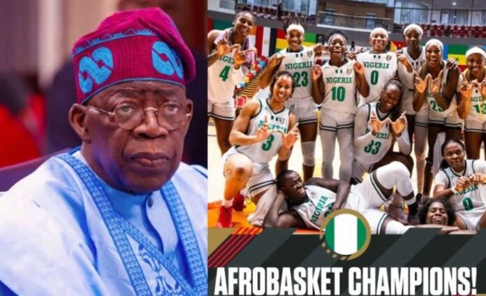 Bola Ahmed Tinubu Rewarding D'tigress Basketball Team