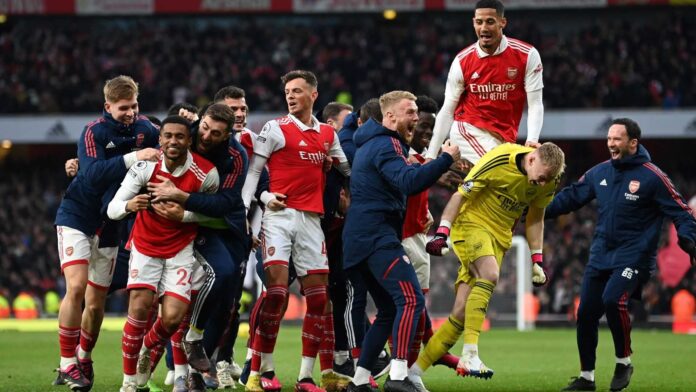 Bournemouth Goal Celebration In Premier League Match