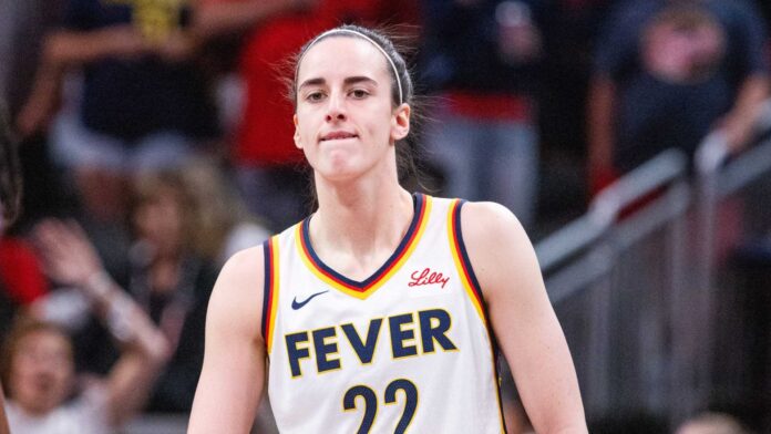 Caitlin Clark Indiana Fever Basketball Action