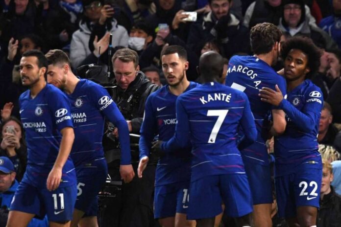 Chelsea Line Up Vs West Ham United Match