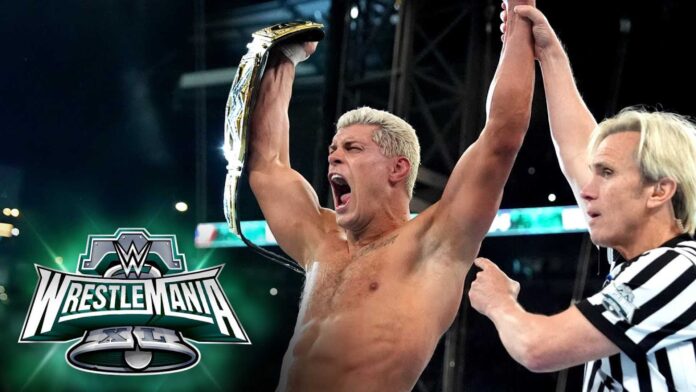 Cody Rhodes Winning Undisputed Wwe Title