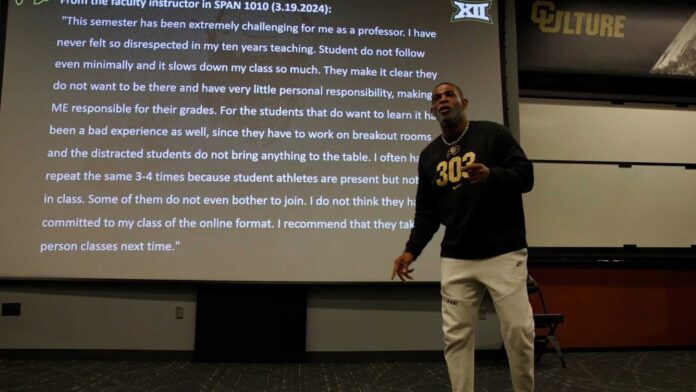 Deion Sanders Coaching Colorado Buffaloes