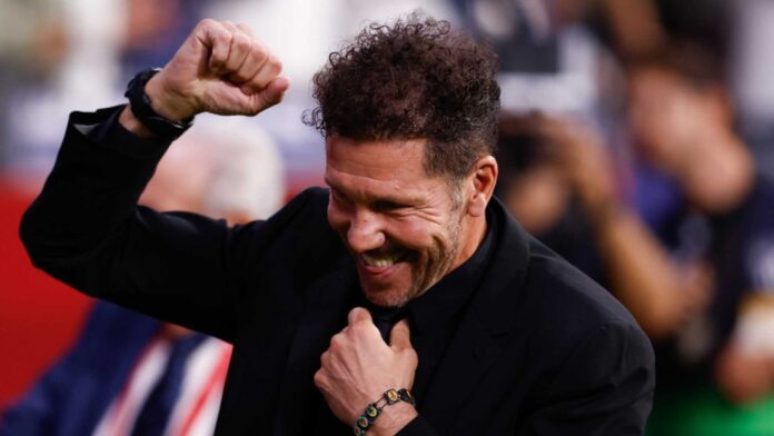 Diego Simeone Coaching Atletico Madrid