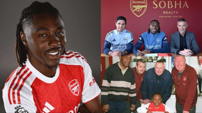 Ebere Eze Arsenal First Day