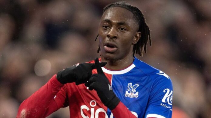 Eberechi Eze Playing Football At Selhurst Park