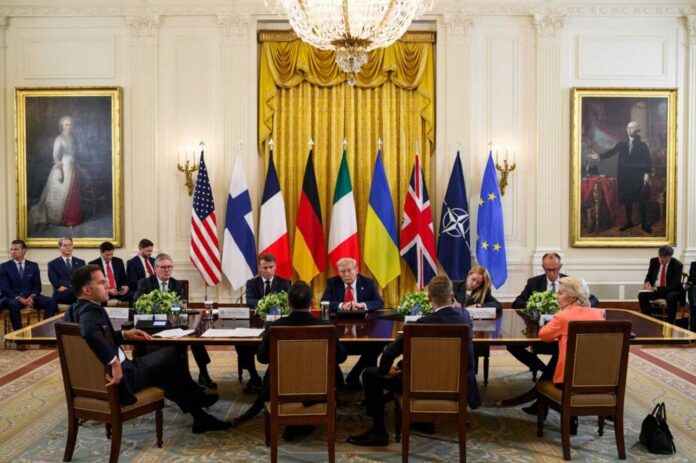 European Leaders Meeting With Trump