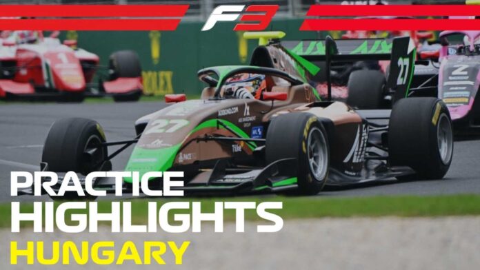 F1 Cars Racing At The Hungaroring