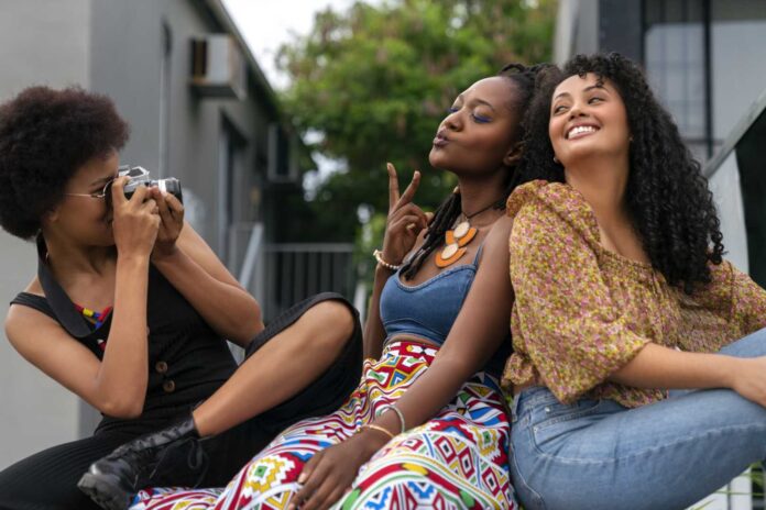 Friendship Celebration With Women Having Fun