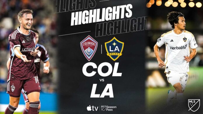 La Galaxy Vs Colorado Rapids Soccer Match