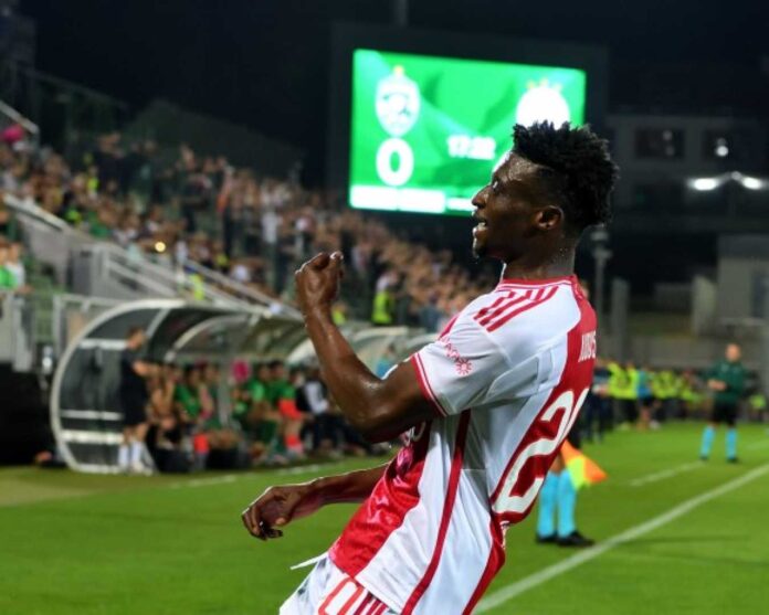 Ludogorets Razgrad Players Celebrating A Goal