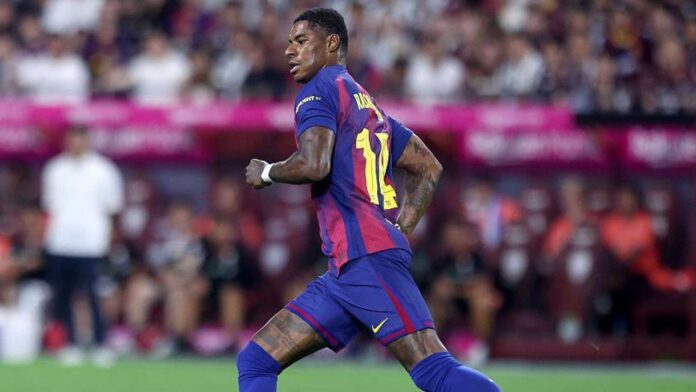 Marcus Rashford Playing For Barcelona