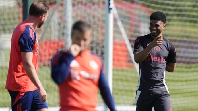 Matthijs De Ligt Manchester United Training