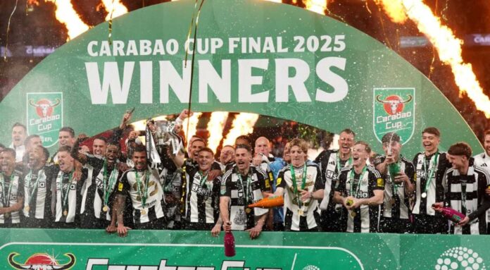 Newcastle Magpies Carabao Cup Trophy