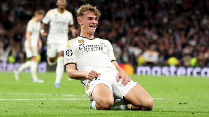 Nico Paz Real Madrid Football Player