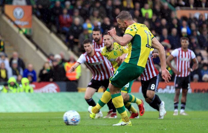 Norwich City Vs Portsmouth Football Match