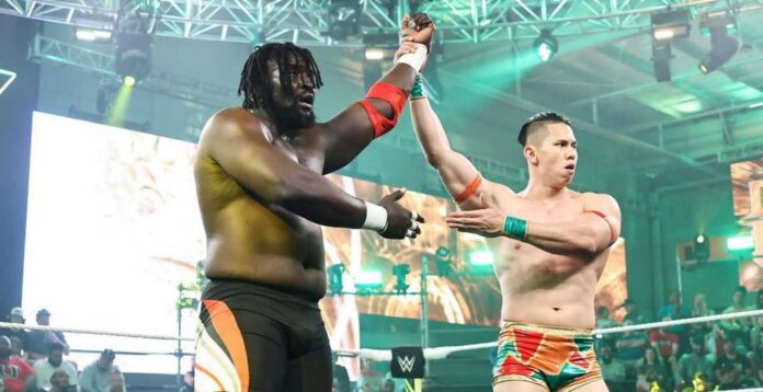 Oba Femi Nxt Champion Wrestling Match