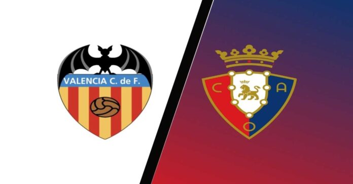 Osasuna And Valencia Team Logos For Match Preview