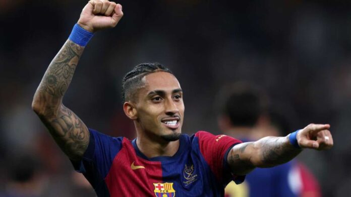 Raphinha Fc Barcelona Football