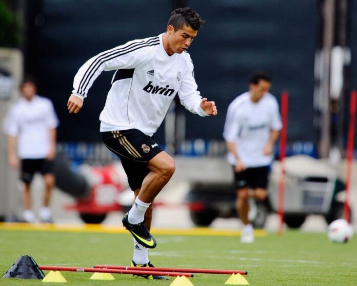 Real Madrid Players Training Session