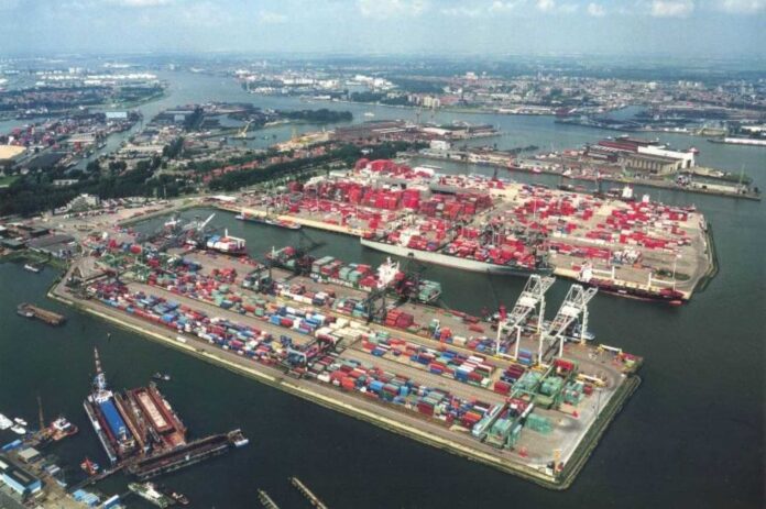 Rotterdam Port, Shipping Docks, Container Ships
